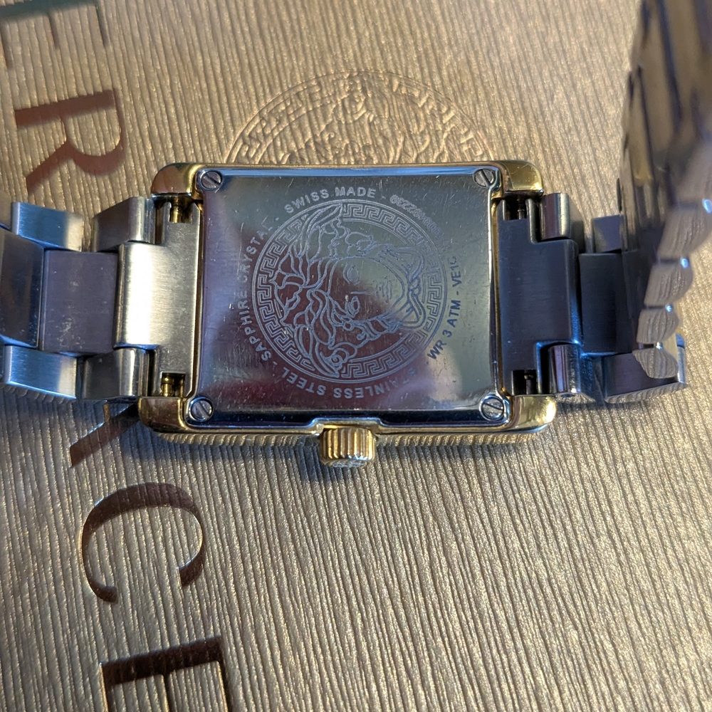 Authentic Versace Tonneau Lady Watch - Picture 11 of 11